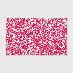 Бумага для упаковки Пятнистый бело-розовый, цвет: 3D-принт