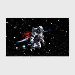 Бумага для упаковки The dalmatian brave cosmonaut - ai art, цвет: 3D-принт