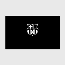 Бумага для упаковки Barcelona fc club белое лого, цвет: 3D-принт