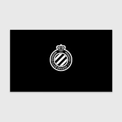 Бумага для упаковки Брюгге fc club белое лого, цвет: 3D-принт