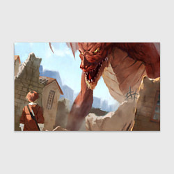 Бумага для упаковки Stark vs Dragon, цвет: 3D-принт