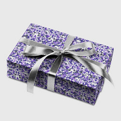 Бумага для упаковки Нежный узор светлый фиолетовый, цвет: 3D-принт — фото 2
