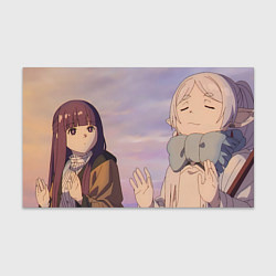 Бумага для упаковки Фрирен и Ферн рядом, цвет: 3D-принт