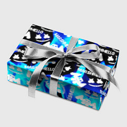 Бумага для упаковки Marshmello fire, цвет: 3D-принт — фото 2