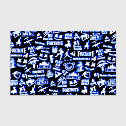 Бумага для упаковки Fortnite neon game steel, цвет: 3D-принт