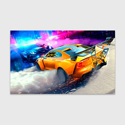 Бумага для упаковки NFS - cars, цвет: 3D-принт