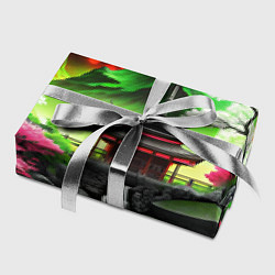 Бумага для упаковки Водопад японии и природа, цвет: 3D-принт — фото 2