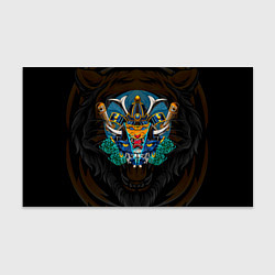 Бумага для упаковки Демон они тигр, цвет: 3D-принт