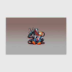 Бумага для упаковки Venom and Duck-Donald - ai art fantasy, цвет: 3D-принт