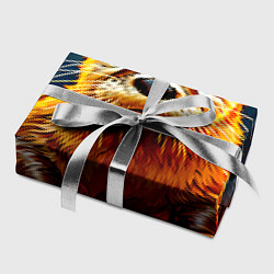 Бумага для упаковки Выдра в огне, цвет: 3D-принт — фото 2