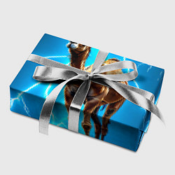 Бумага для упаковки Верблюд и удар молнии, цвет: 3D-принт — фото 2