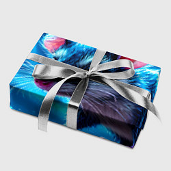 Бумага для упаковки Опоссум в синей туманности, цвет: 3D-принт — фото 2