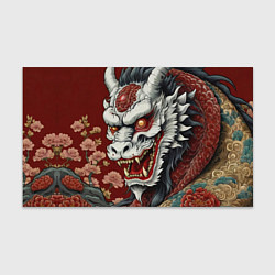 Бумага для упаковки Татуировка дракона в стиле ирезуми, цвет: 3D-принт