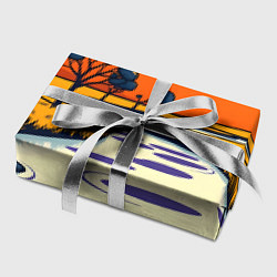 Бумага для упаковки Арт с фантастическим пейзажем, цвет: 3D-принт — фото 2