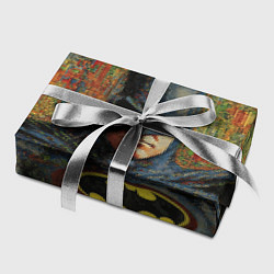 Бумага для упаковки Текстурный Бэтмен, цвет: 3D-принт — фото 2