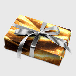 Бумага для упаковки Золотая текстура и синее небо, цвет: 3D-принт — фото 2