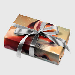 Бумага для упаковки Милый лисенок спит на облаке, цвет: 3D-принт — фото 2