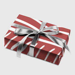 Бумага для упаковки Полоски красной зебры, цвет: 3D-принт — фото 2