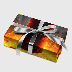 Бумага для упаковки Боксерская груша в огне, цвет: 3D-принт — фото 2