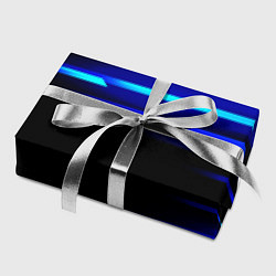 Бумага для упаковки Color blue black, цвет: 3D-принт — фото 2