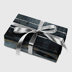 Бумага для упаковки Черный ринг, цвет: 3D-принт — фото 2
