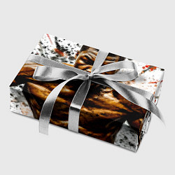 Бумага для упаковки Мухаммед Али на белом, цвет: 3D-принт — фото 2