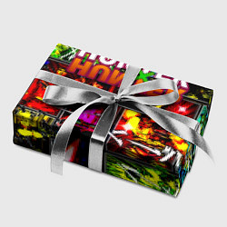 Бумага для упаковки Hunter x hunter neon anime, цвет: 3D-принт — фото 2