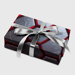 Бумага для упаковки Металлический бронежилет, цвет: 3D-принт — фото 2