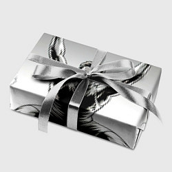 Бумага для упаковки Турникмен в чб, цвет: 3D-принт — фото 2