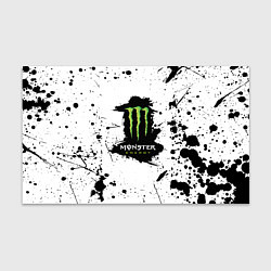 Бумага для упаковки Monster energy брызги красок, цвет: 3D-принт