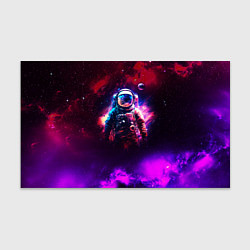 Бумага для упаковки Космонавт пламенный, цвет: 3D-принт