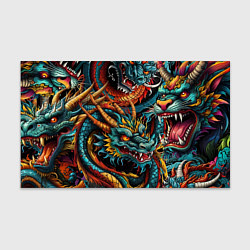 Бумага для упаковки Татуировка дракона ирезуми, цвет: 3D-принт