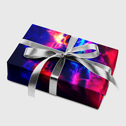 Бумага для упаковки Космонавт в пламени, цвет: 3D-принт — фото 2