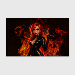 Бумага для упаковки Пламенная Мавуика - Genshin Impact, цвет: 3D-принт