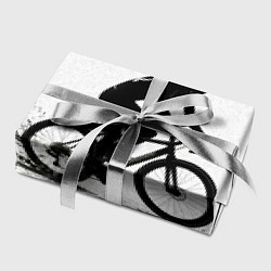 Бумага для упаковки Триатлонист на белом, цвет: 3D-принт — фото 2