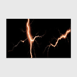 Бумага для упаковки Lightning orange, цвет: 3D-принт