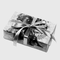 Бумага для упаковки The last of us grey grunge, цвет: 3D-принт — фото 2