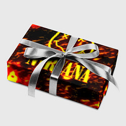 Бумага для упаковки Nirvana огненное лого, цвет: 3D-принт — фото 2