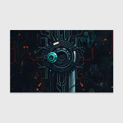 Бумага для упаковки Игровой технический паттерн, цвет: 3D-принт
