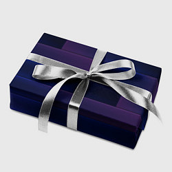 Бумага для упаковки Color blue square, цвет: 3D-принт — фото 2