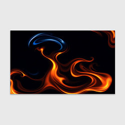 Бумага для упаковки The color is fire orange, цвет: 3D-принт