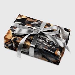 Бумага для упаковки Итальянские мемы брайнрот, цвет: 3D-принт — фото 2