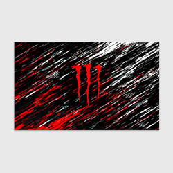 Бумага для упаковки Monster energy штрихи красок