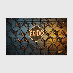 Бумага для упаковки ACDC винтажный логотип, цвет: 3D-принт