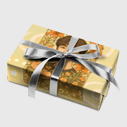 Бумага для упаковки Юн Сан-ха Astro портрет в цветах, цвет: 3D-принт — фото 2