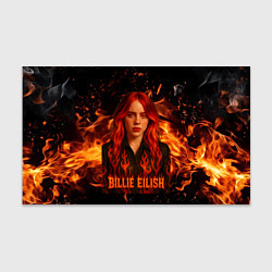 Бумага для упаковки Билли Айлиш огненный стиль, цвет: 3D-принт