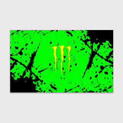 Бумага для упаковки Monster energy кислотные брызги, цвет: 3D-принт