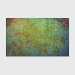 Бумага для упаковки Абстракция - green oil stain, цвет: 3D-принт