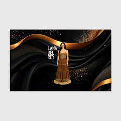 Бумага для упаковки Lana Del Rey в ретро платье, цвет: 3D-принт