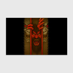 Бумага для упаковки Демон Они в темнице - свирепо вырывается, цвет: 3D-принт